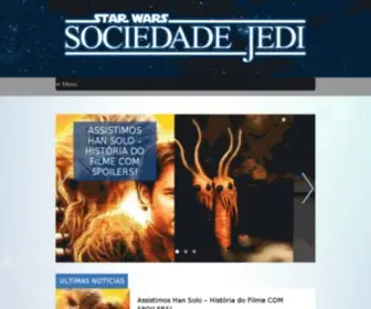 Sociedadejedi.com.br(Sociedade Jedi) Screenshot
