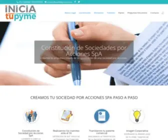 Sociedadporacciones.cl(Sociedad Por Acciones) Screenshot