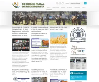 SociedadruralrqTa.com.ar(SociedadruralrqTa) Screenshot