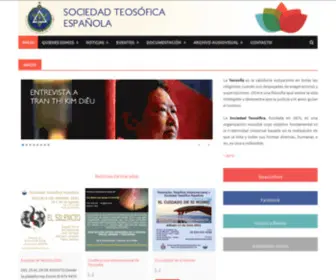 Sociedadteosofica.es(Sociedad Teosófica) Screenshot