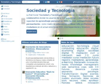 Sociedadytecnologia.org(Sociedad) Screenshot