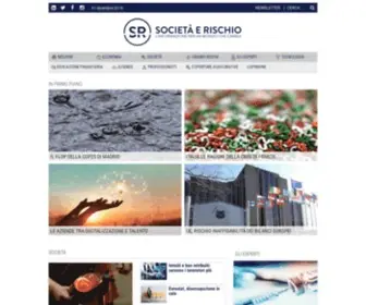 Societaerischio.it(Società e Rischio) Screenshot