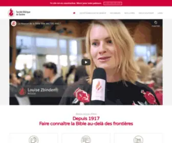 Societe-Biblique.com(Société) Screenshot