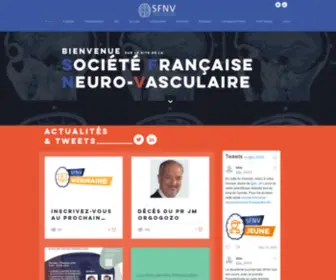 Societe-Francaise-Neurovasculaire.fr(Neurovasculaire) Screenshot