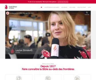 Societebiblique.com(Société) Screenshot