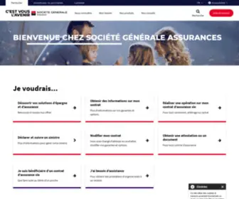 Societegenerale-Insurance.com(Société) Screenshot