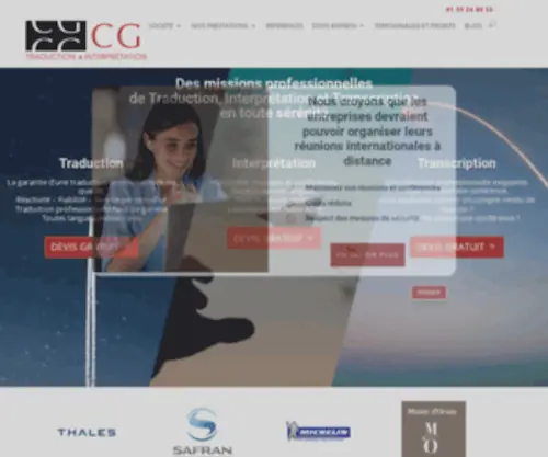 Societetraduction.fr(Société) Screenshot