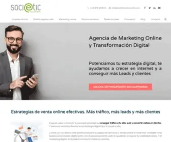 Societicbusinessonline.com(Agencia de Marketing Online Zaragoza) Screenshot