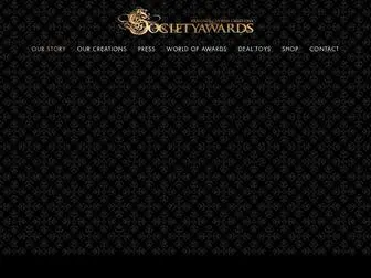 Societyawards.com(High End Awards) Screenshot