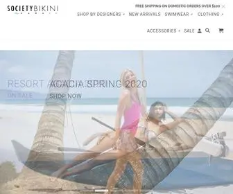 Societybikini.com(Society Bikini Hawaii) Screenshot
