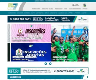 Societycarioca.com.br(LIGA DE FUTEBOL 7 SOCIETY DO RIO DE JANEIRO) Screenshot