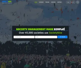 Societyhive.com(Society Management Software) Screenshot