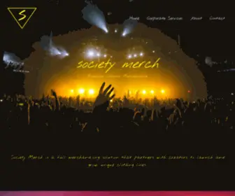 Societymerch.com(Society Merch) Screenshot