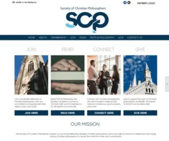 Societyofchristianphilosophers.com(The purpose) Screenshot