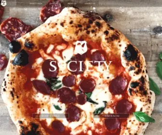 Societypizzeria.com.au(Society Pizzeria di Catania) Screenshot