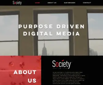 Societyunlimited.com(Society Unlimited) Screenshot