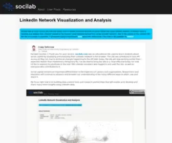Socilab.com(Socilab is a free tool) Screenshot