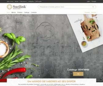 Socilink.com(Um mundo de sabores ao seu dispôr) Screenshot