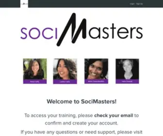 Socimastersuniversity.com(SociMasters University) Screenshot