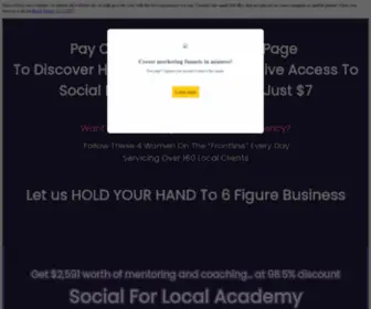 Socimastersvip.com(Social for Local) Screenshot