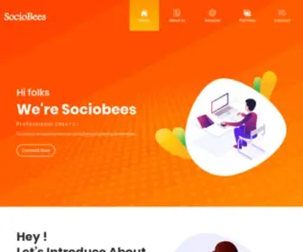 Sociobees.com(SocioBees) Screenshot