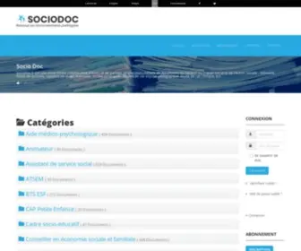 Sociodoc.fr(Est une plate) Screenshot