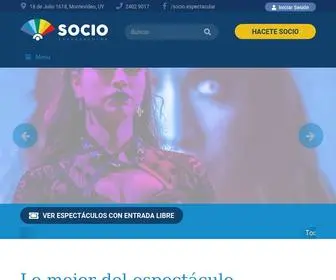 Socioespectacular.com.uy(Socio Espectacular) Screenshot