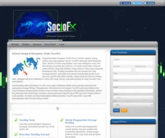 Sociofx.com(Vue) Screenshot