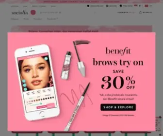 Sociolla.com(Situs Kosmetik Terlengkap & Terpercaya #1 di Indonesia) Screenshot