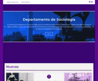 Sociologiaudec.cl(Inicio) Screenshot