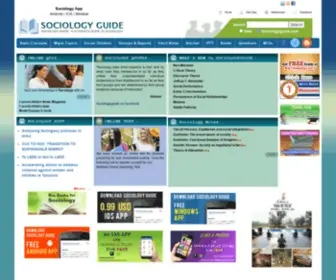 Sociologyguide.com(Sociology Guide) Screenshot