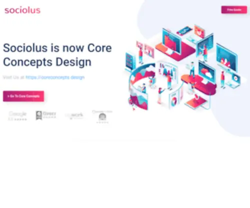 Sociolusdigital.com(Modern Optimized Web Design) Screenshot