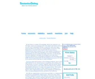 Socionicsdating.com(Dating) Screenshot