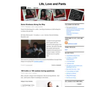 Sociopants.com(Life, Love and Pants) Screenshot