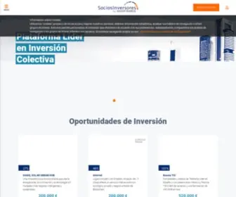 Sociosinversores.com(Sociosinversores) Screenshot