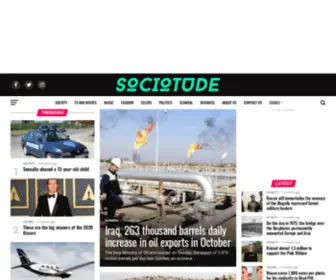 Sociotude.com(Social attitude in everything) Screenshot