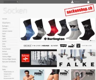 Sockenshop.ch(Socken) Screenshot