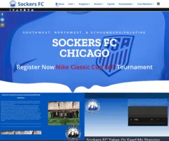 Sockersfcchicago.com(Sockers FC Chicago) Screenshot