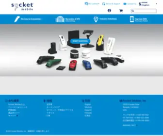 Socket-Store.co.uk(Socket Mobile) Screenshot