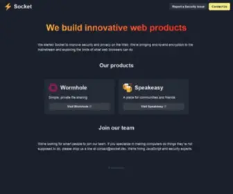 Socket.dev(Secure your JavaScript supply chain) Screenshot