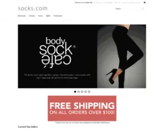 Socks.com(Sock Café) Screenshot