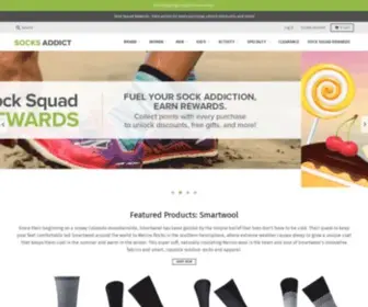 Socksaddict.com(Buy The Best Socks) Screenshot