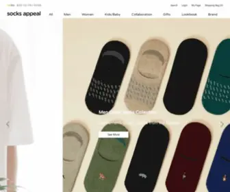 Socksappealshop.com(샵페이지)) Screenshot