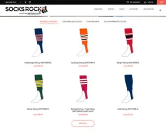 Socksrock.com(Socks Rock) Screenshot