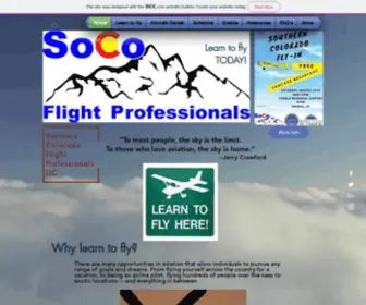 Socoflightpros.com(SoCo Flight Professionals) Screenshot