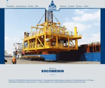 Socomenin.com.tn(SOCOMENIN,scrubber tunisia) Screenshot