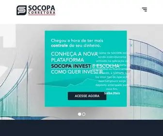 Socopa.com.br(Corretora de Valores) Screenshot