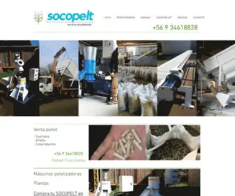 Socopelt.cl(VENTA PELLET DE ASERRIN) Screenshot