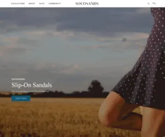 Socosandals.com(Soco Sands) Screenshot