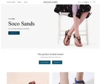 Socosands.com(Soco Sands) Screenshot
